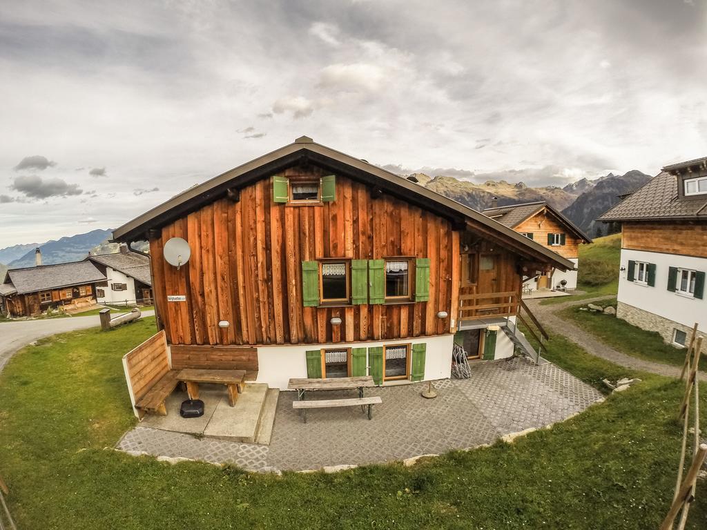 Ferienhaeuser Tschofen Garfrescha Sankt Gallenkirch Dış mekan fotoğraf